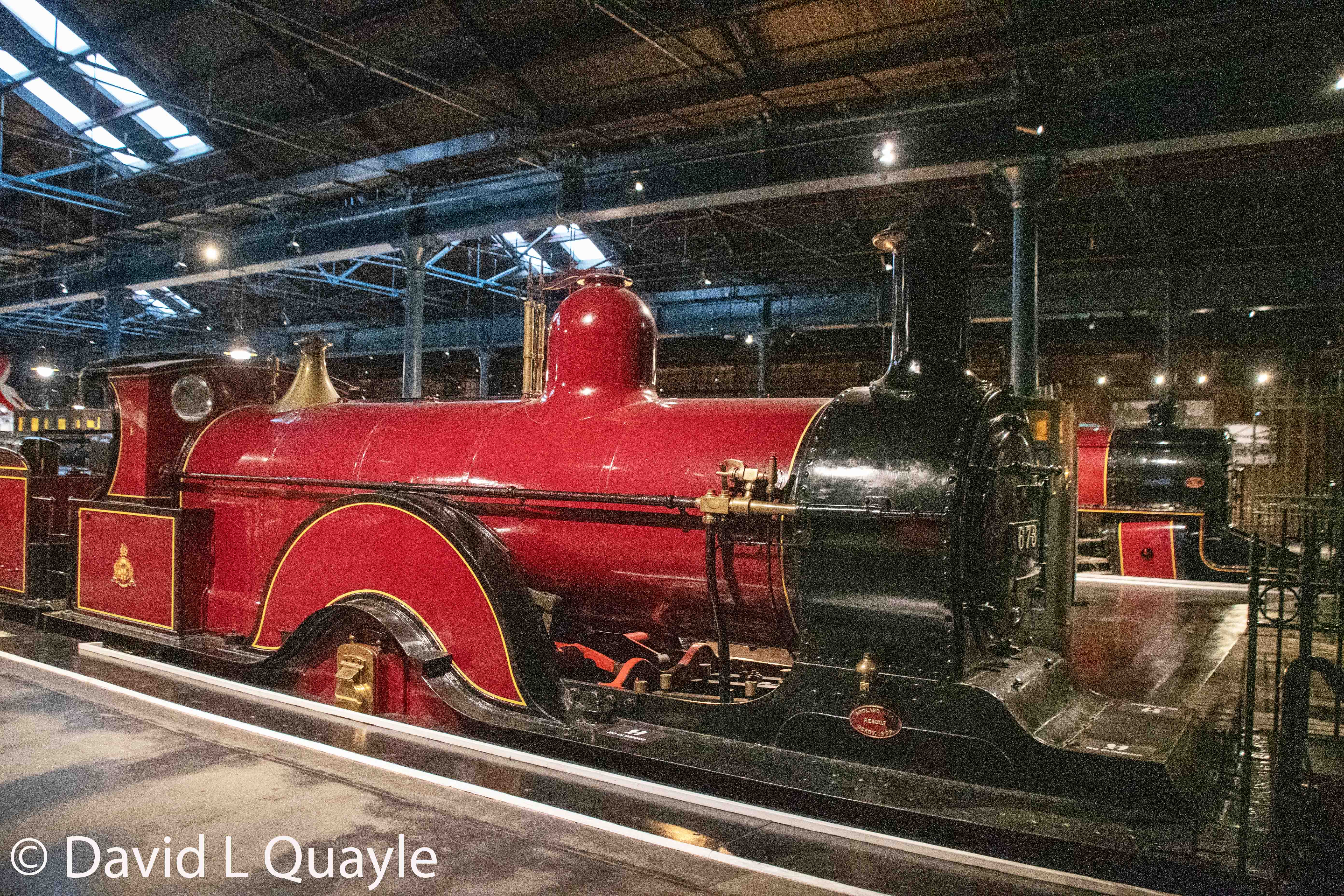 673 4-2-2 Midland Railway MR Class 115 – Preserved British Steam
